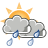 Regenwetter und starke Wärmereize